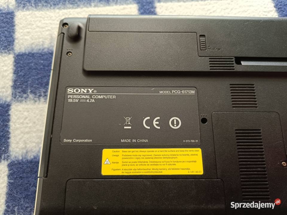 Komputer Sony PCG61713M Warszawa