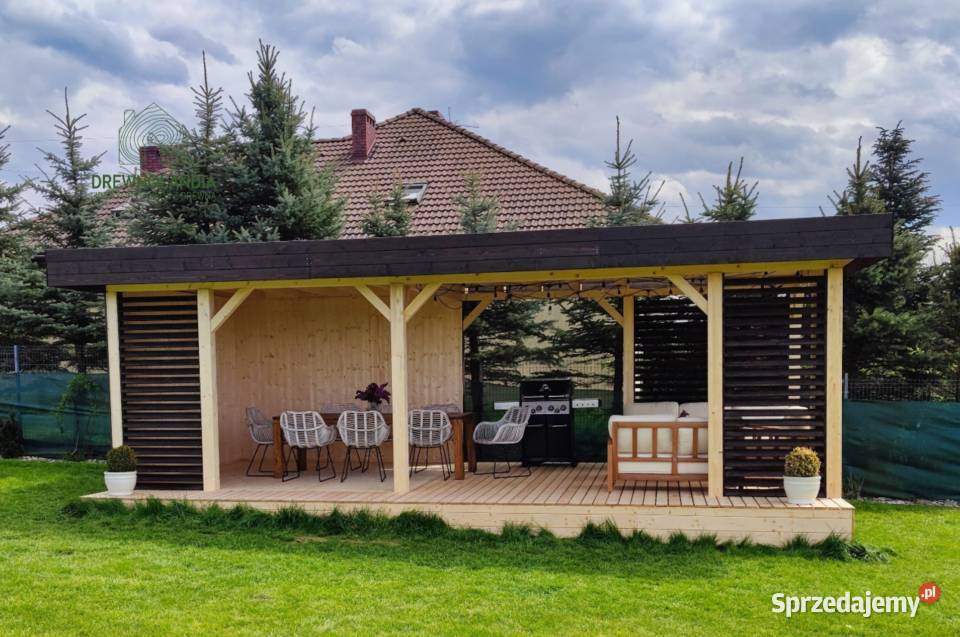 Altana Drewnolandia drewno 350 x 800 x 270 Altany i wiaty sprzedam