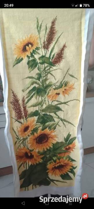 Obraz haftowany krzyżykowo Ostrowiec Świętokrzyski