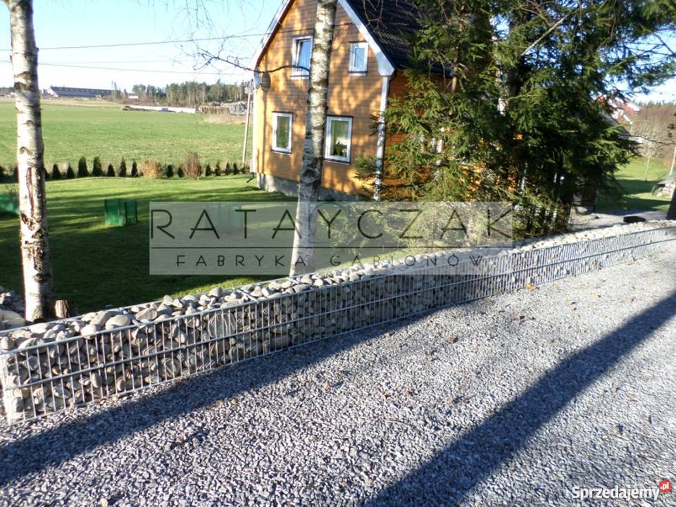 Gabiony Gabion 040x200m Ogrodzenie Murek Mała Toruń sprzedam
