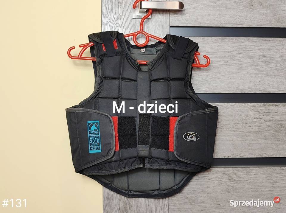 Kamizelka bezpieczeństwa ochronna jeździecka USG małopolskie sprzedam