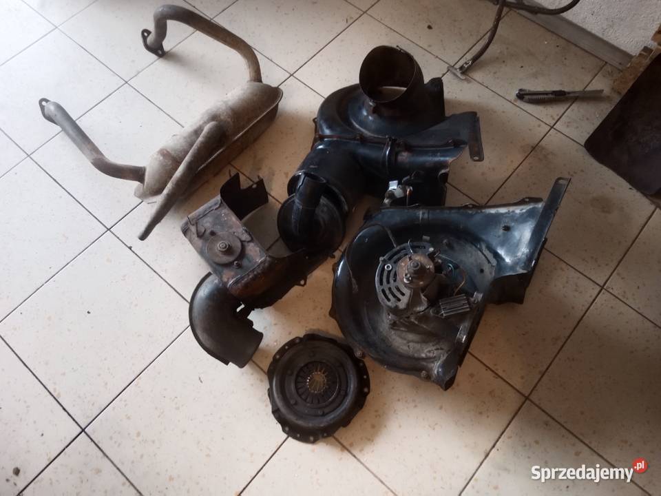 Fiat 126p st osłony silnika tłumik bagażnik Toruń
