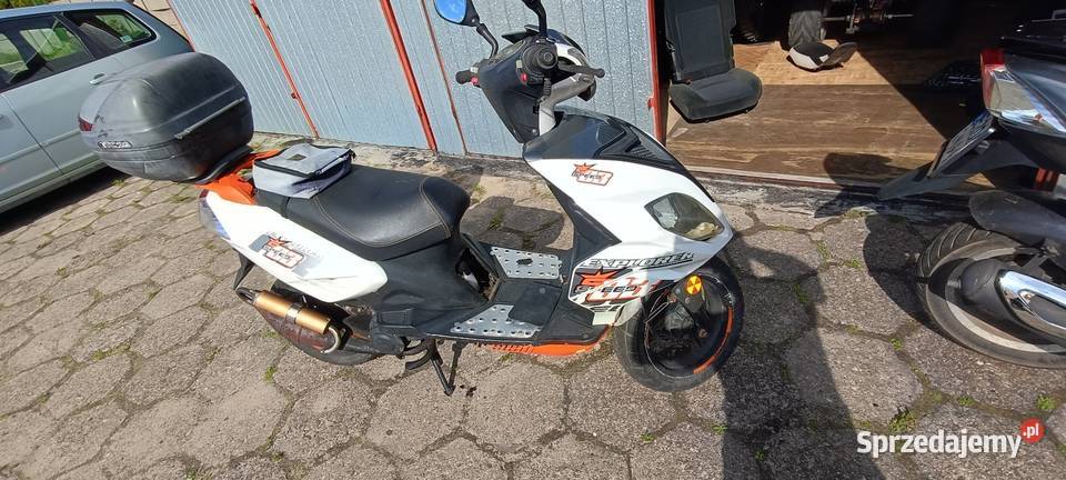 Explorer speed 50 biały Łask