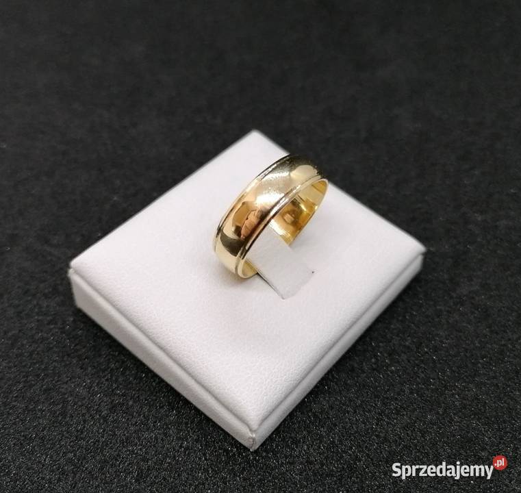 Złota obrączka próby 585 454g Rozmiar 19 warmińsko-mazurskie Elbląg