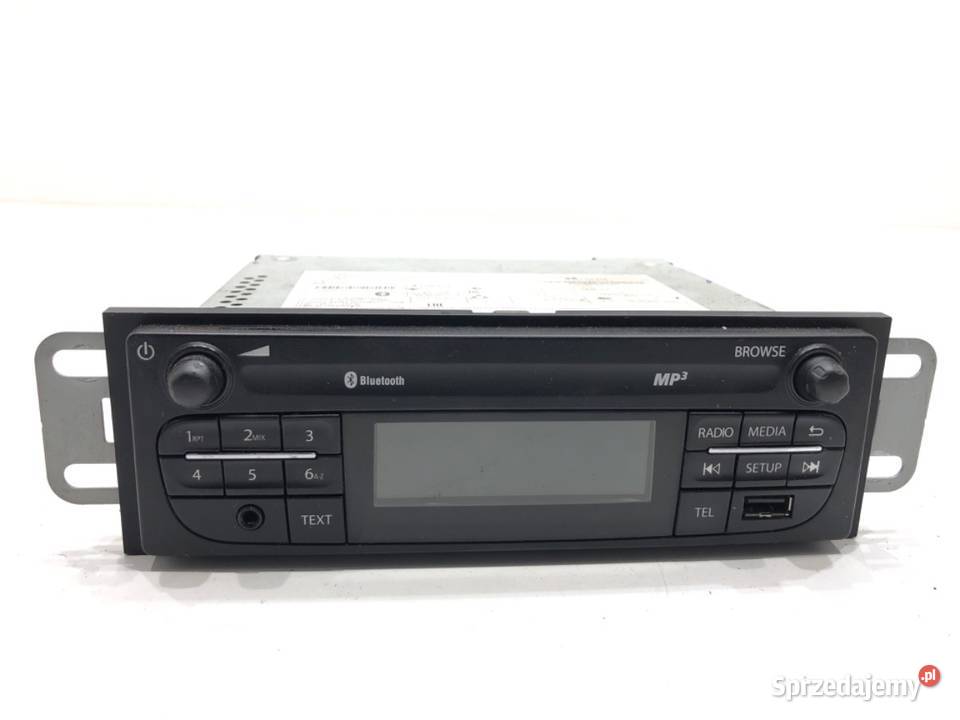 RADIO RENAULT TRAFIC III 281154118R ODTWARZACZ osobowe Sprzęt audio fabryczny