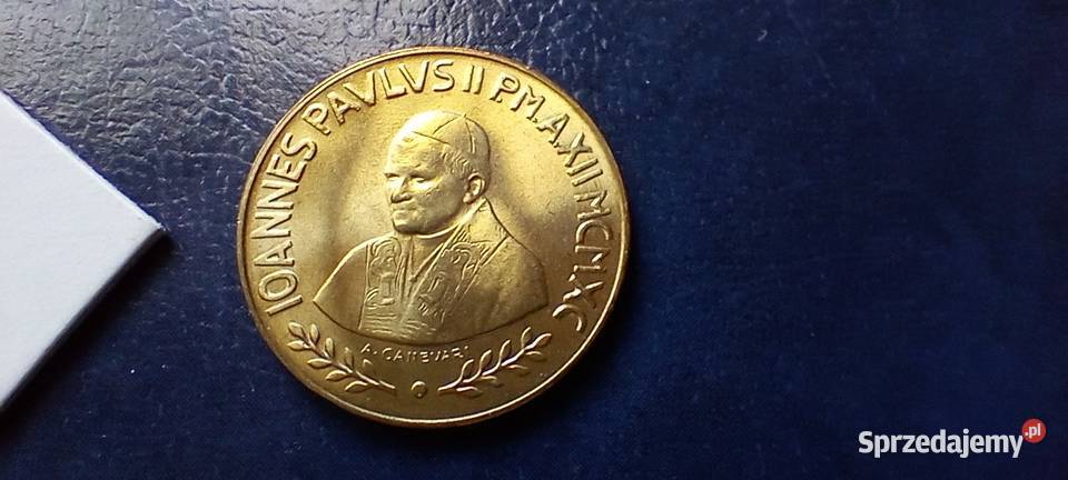 Stare monety 200 lir 1990 Watykan Numizmatyka Lesko