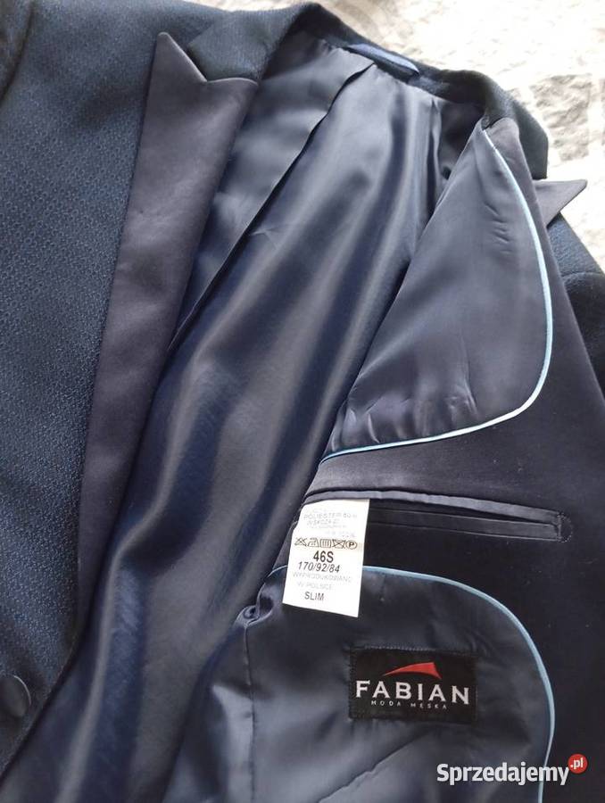 Garnitur ślubny granatowy Zawiercie