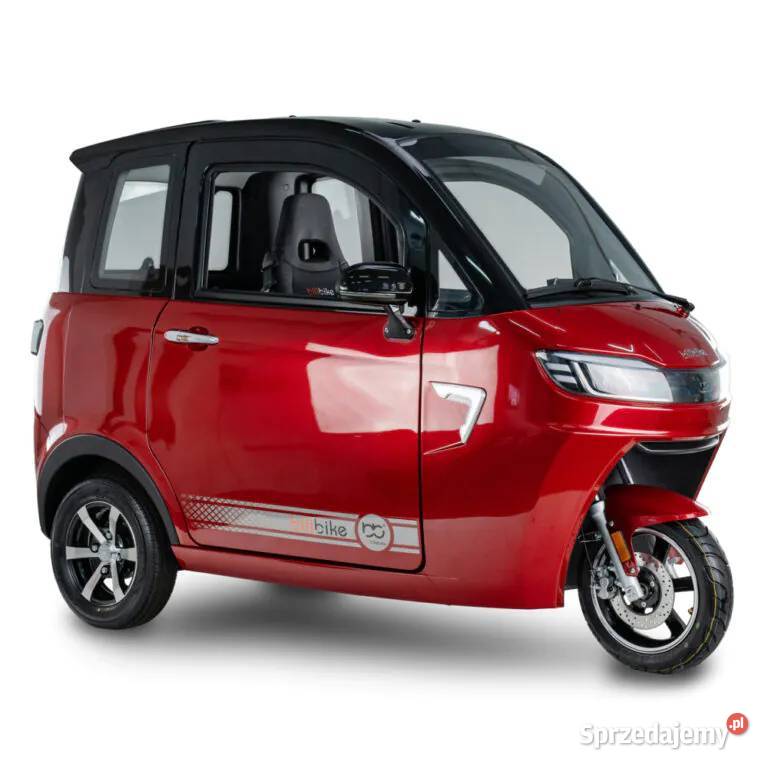Elektryczny skuter bez prawa jazdy czerwonyMICRO Tarnów