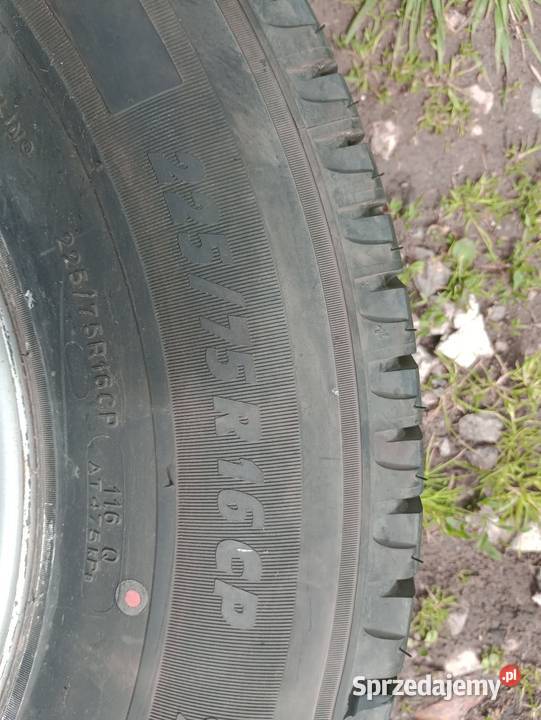 Koła Fiat Ducato 16 opona Michelin camping nowe Motoryzacja Krasnystaw