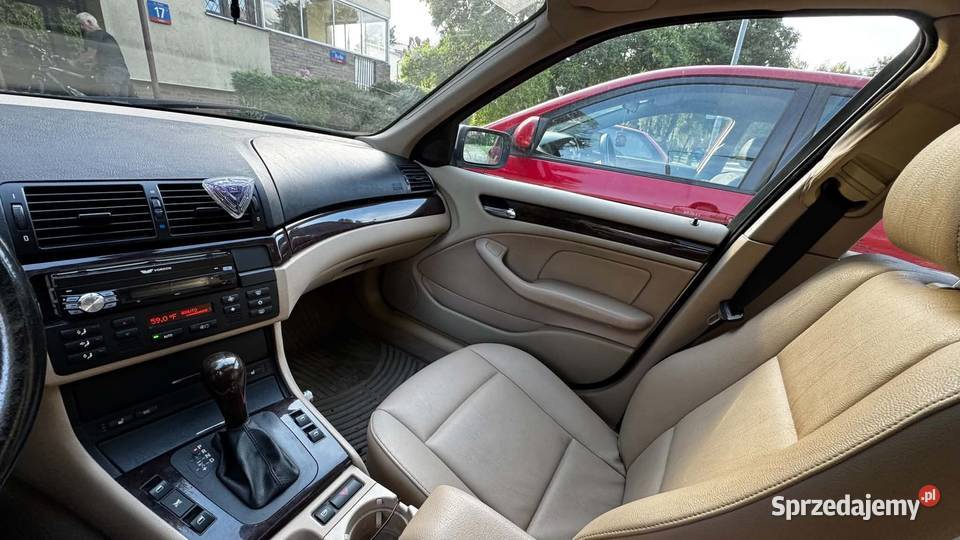 BMW Seria 3 BMW 325i E46 Sedan 25 R6 192 Skóra Warszawa sprzedam