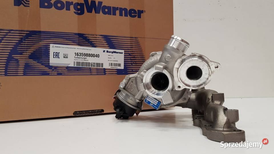 Nowa turbosprężarka BorgWarner KKK Skoda 16359880040