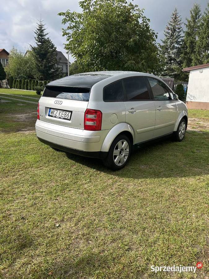 Piękne Audi a2 14 mpi 2005r klima alufelgi Borków