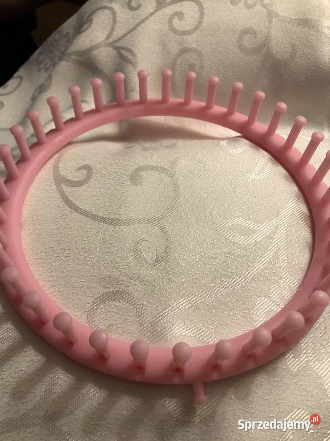 obręcz dziewiarska na golf komin czapkę 23