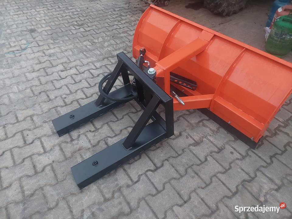 Solidny pług do śniegu i kiszonki POLSKA Pozostałe mazowieckie Nowe Miasto nad Pilicą