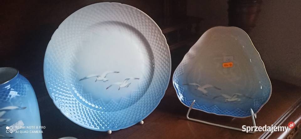 Patera z mewamRoyal Copenhagen Bing Grondahl Porcelana i szkło pomorskie Gdańsk sprzedam