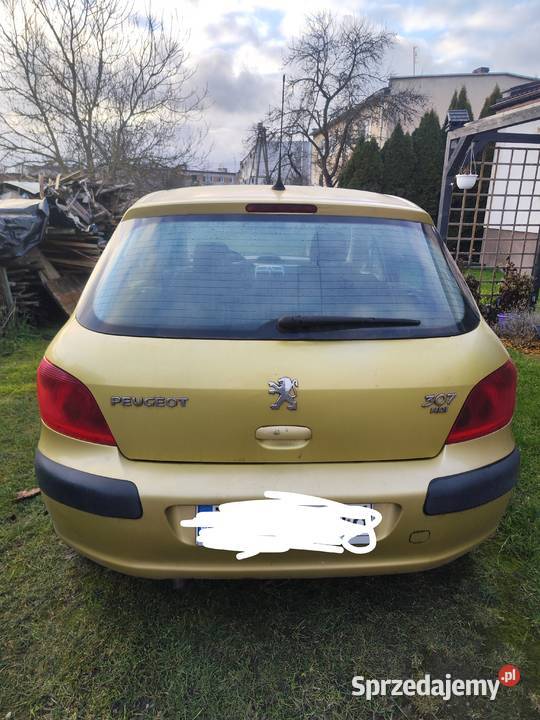 Peugeot 307 hb na części 20hdi rhy sprzedam