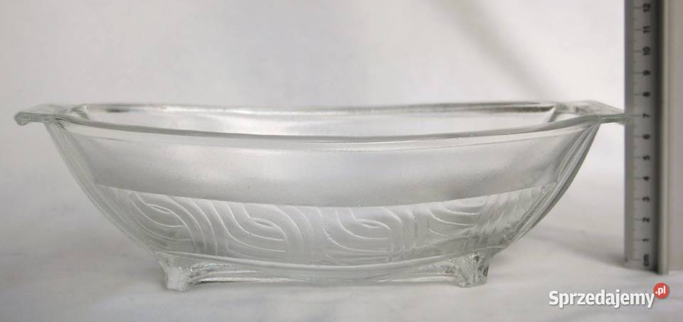 Naczynie żaroodporne szklane szklana brytfanna