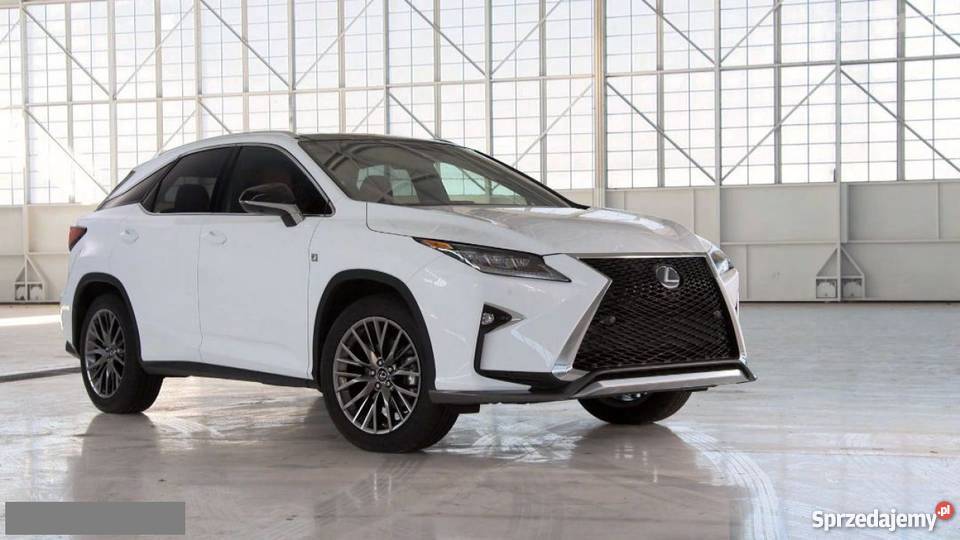 Lexus RX bialy Samochody osobowe Olsztyn