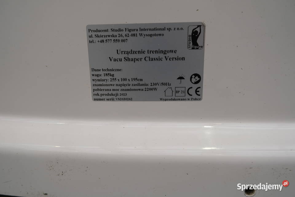 VACU SHAPER CLASSIC VERSION 2023 Warszawa