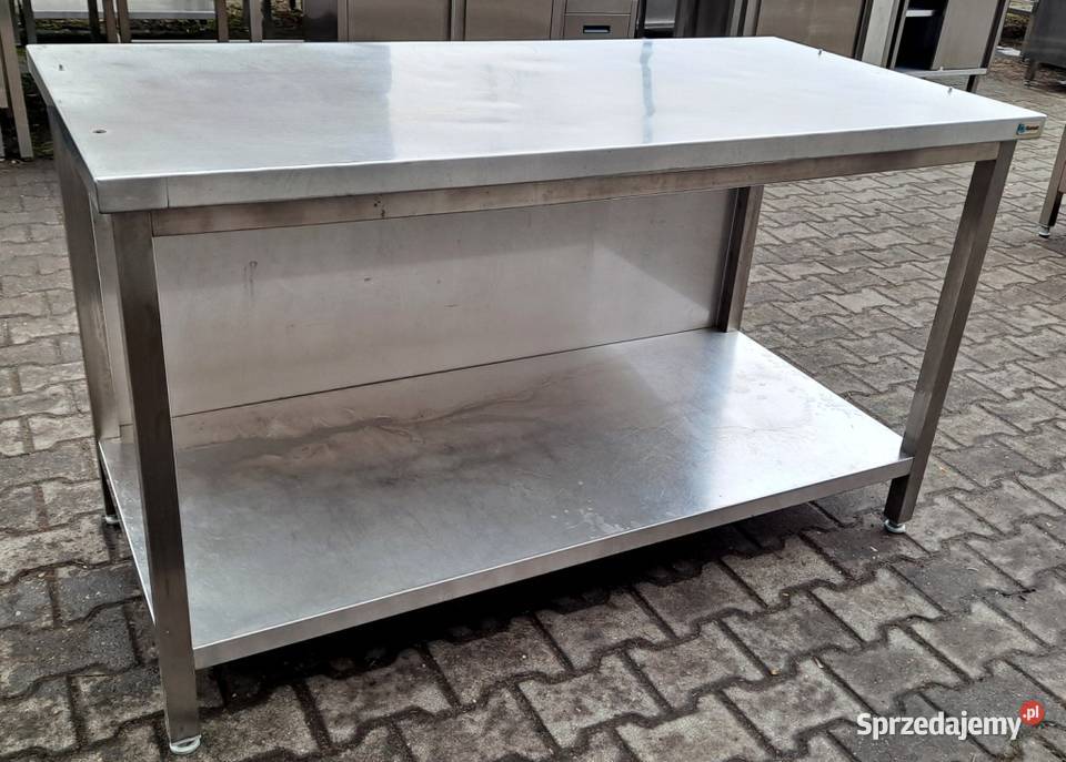 STÓŁ GASTRONOMICZNY Z PÓŁKĄ 1457085 M1365N Nowe Skalmierzyce