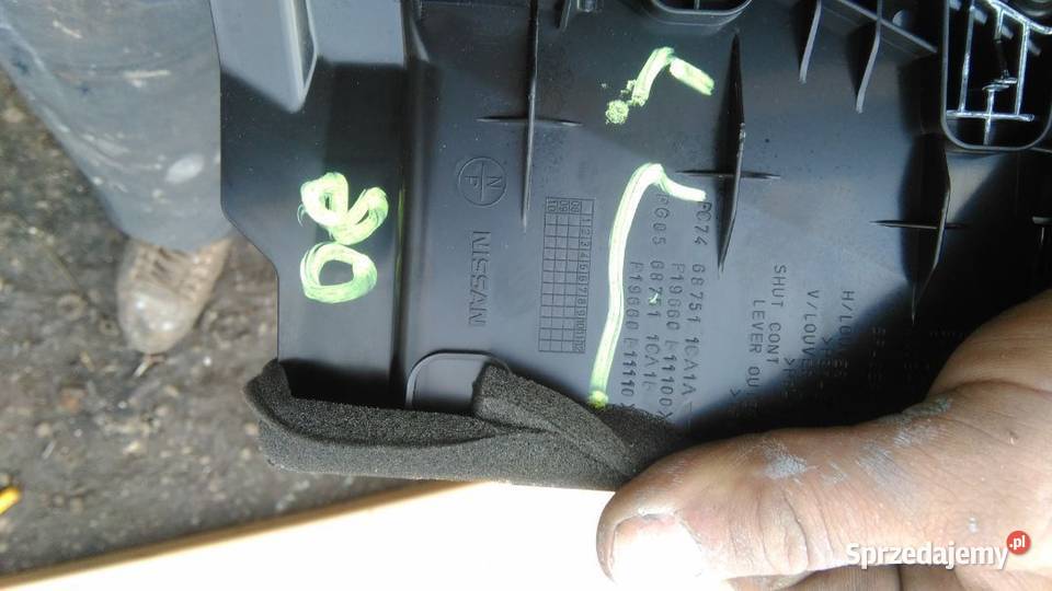Ramka radia ekranu kratka nawiewu Infiniti FX QX świętokrzyskie Włoszczowa
