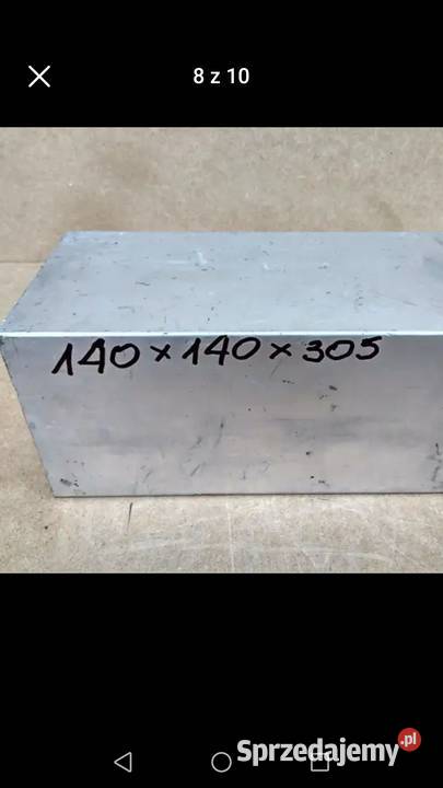 pręt wałek krążek aluminiowy fi 305 Fi 180 fi Biecz