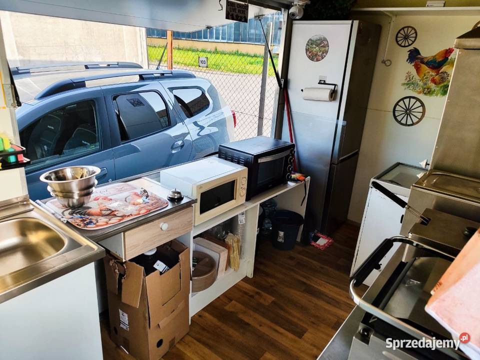 Przyczepa gastronomiczna food truck kurczak z Wrocław sprzedam