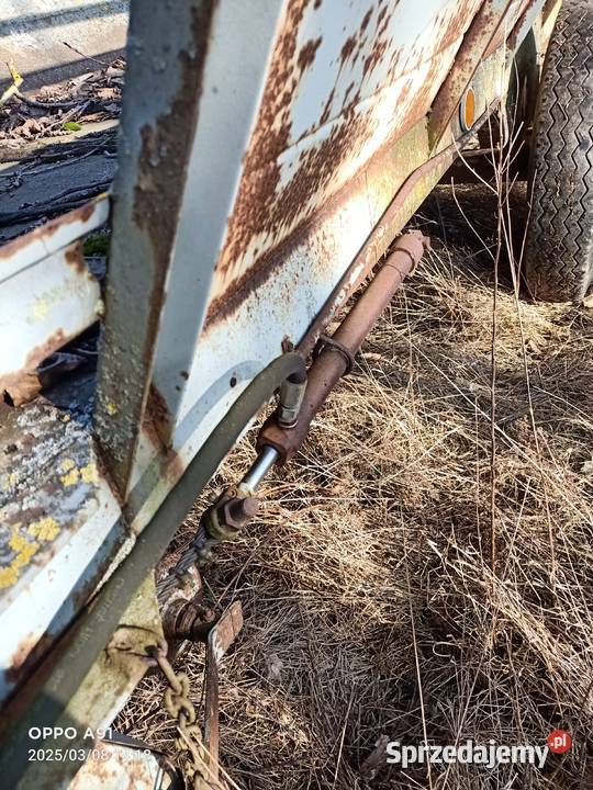 Zbierająca do zielonki siana słomy przyczepa do Szypliszki sprzedam