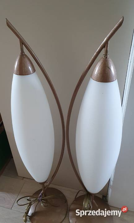 Lampy stojące podłogowa i dwie stołowe Podanin