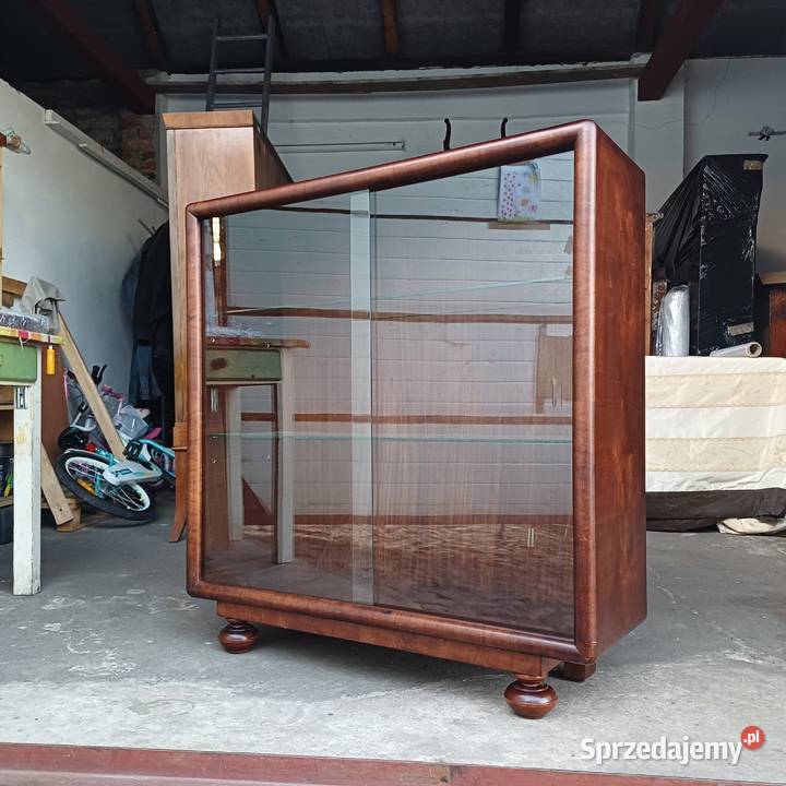 Serwantka Barek Biblioteczka styl ArtDeco I poł wielkopolskie Suchorzew