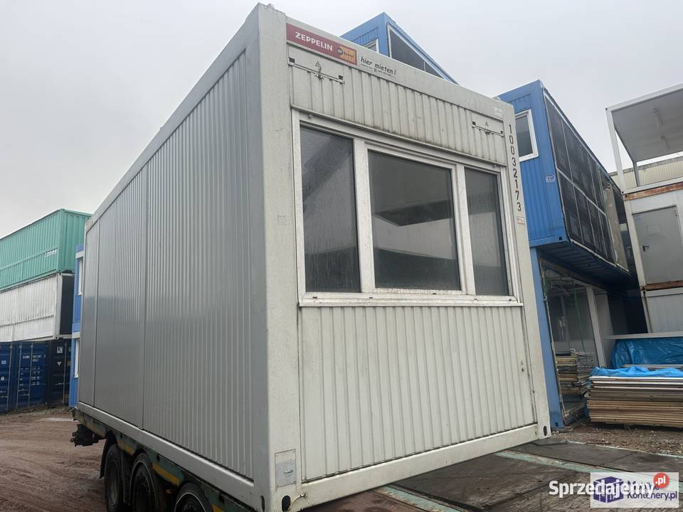 KONTENER BIUROWY SZATNIA ZAPLECZE BUDOWY 256 Wrocław sprzedam