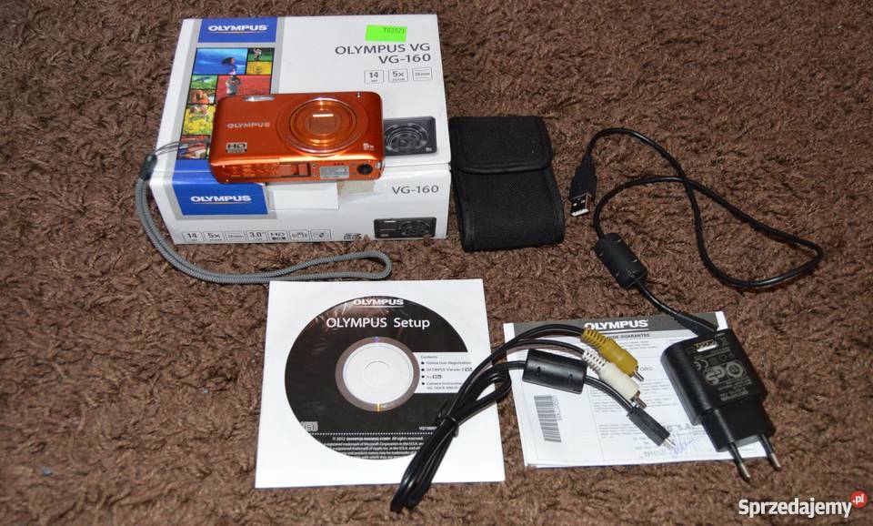 Aparat cyfrowy Olympus VG160 14 megapikseli Fotografia i Optyka dolnośląskie Oleśnica sprzedam