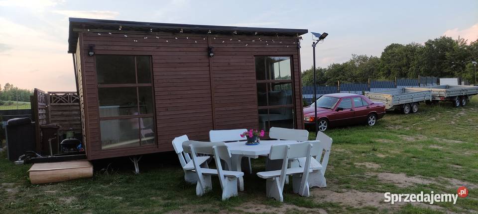 Przyczepa kontener idealna pod domek Tiny house Czersk sprzedam