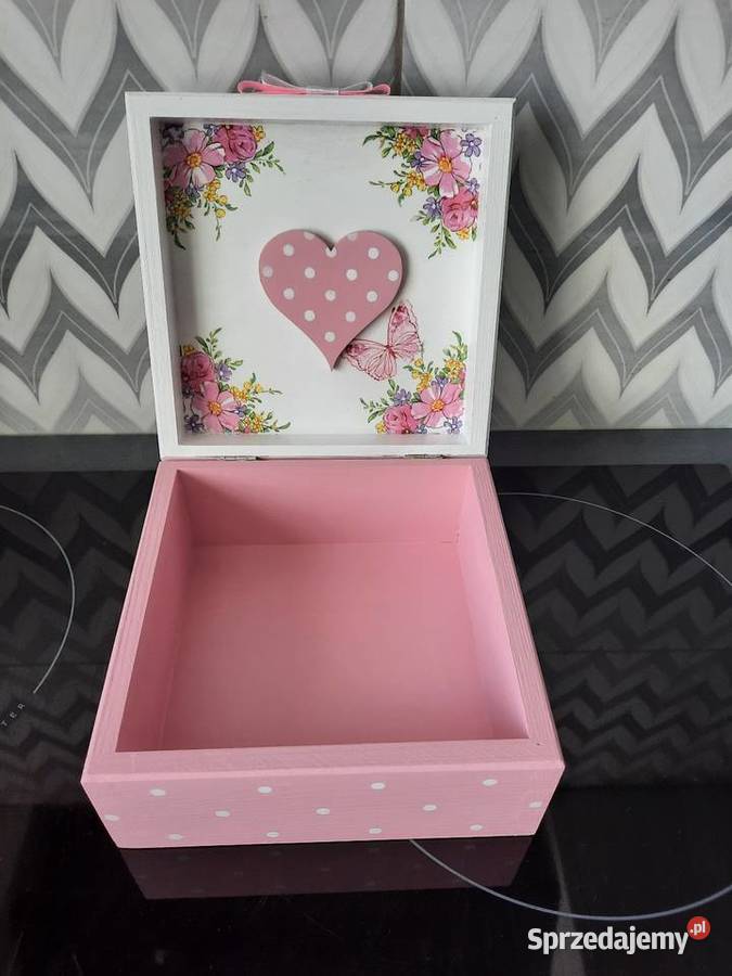 Szkatułka dziewczynki z imieniem handmade Kędzierzyn-Koźle