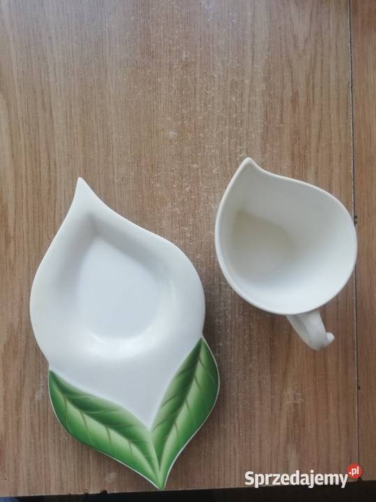 Porcelana zestaw do śmiatanki kawy Antyki, Sztuka, Kolekcje Warszawa