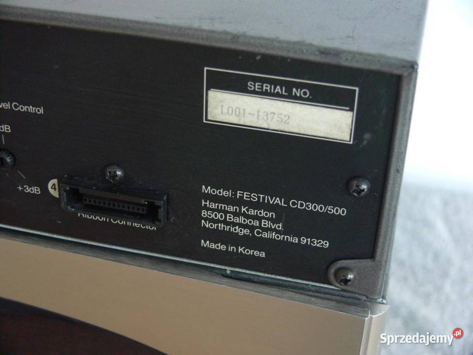 Odtwarzacz Harman Kardon Festival CD300 sprawny Jasło