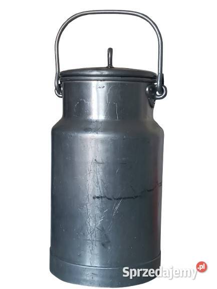 Stara syg aluminiowa kanka 8 L Militaria sprzedam