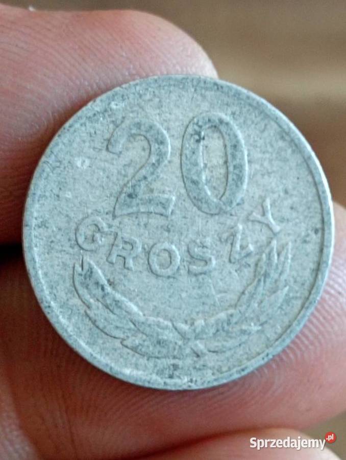 Sprzedam monete 20 gr 1963 r Chełm