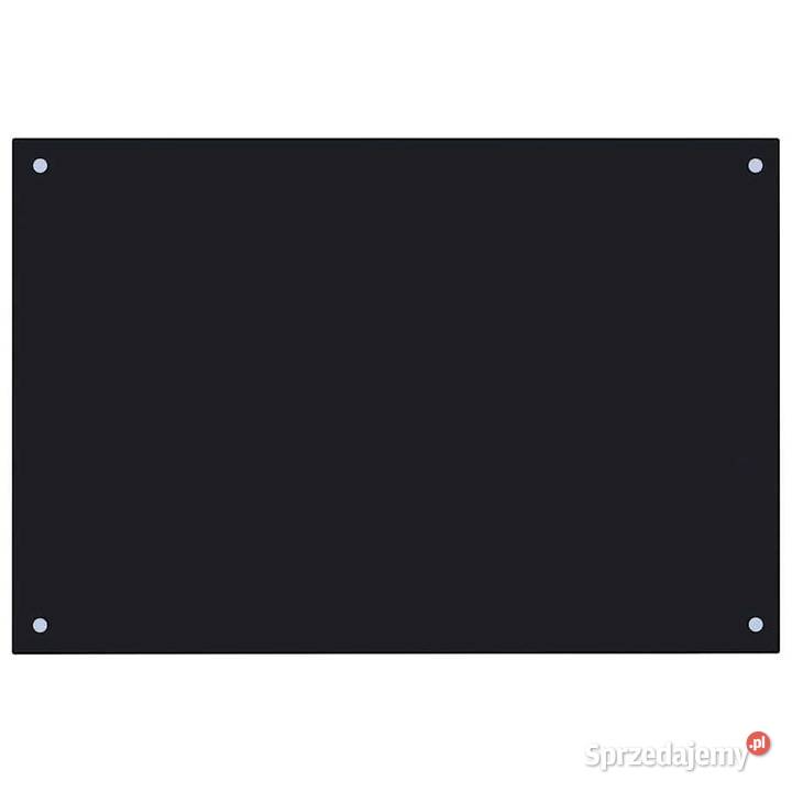 vidaXL Panel ochronny do kuchni czarny 90x60 Warszawa