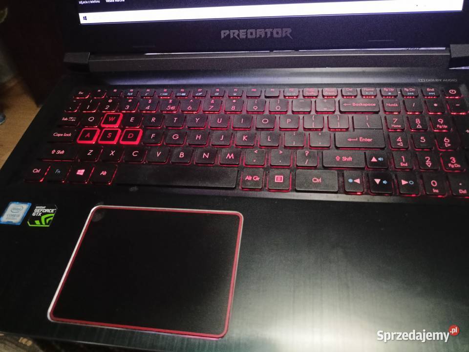 Acer PREDATOR 15 6 i5 16GB SSD240 1TB GTX1050Ti Laptopy i netbooki Przasnysz