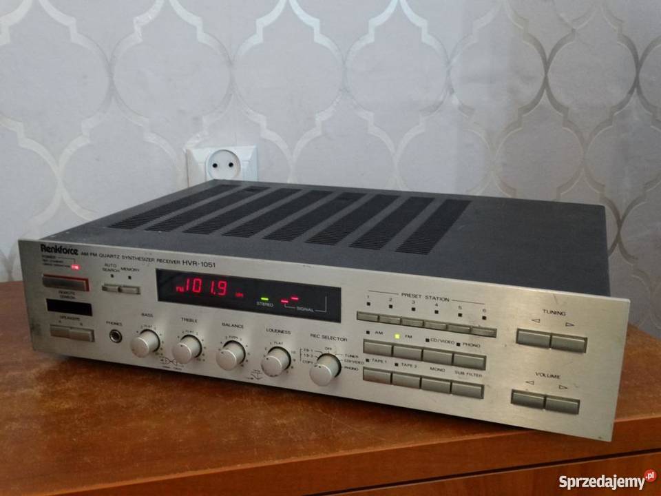 Amplituner Renkforce HVR1051 Vintage WYSYŁKA podkarpackie