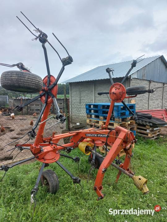 Przewracarka 4 gwiazdowa deutz fahr Łomża