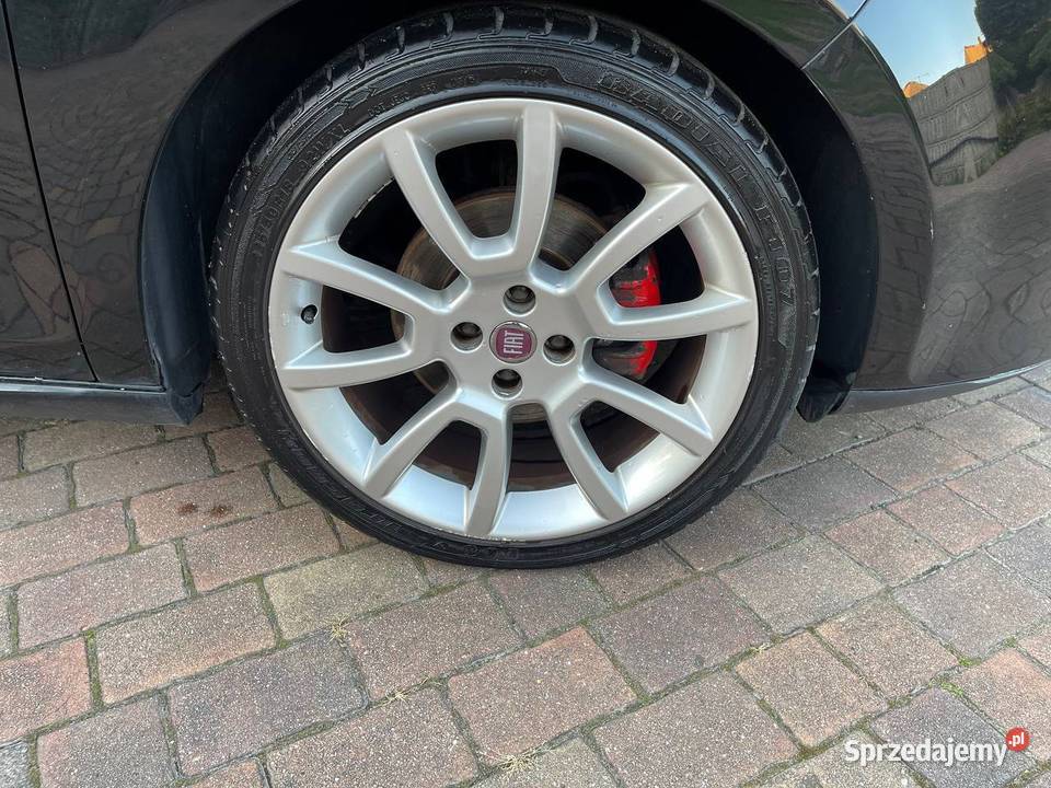 Fiat bravo Tjet 150 koni benzyna Klima Alu 18 czarny Częstochowa