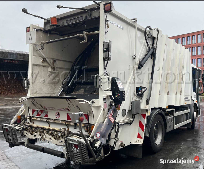 Wrzut do śmieciarki 110L do1100l różne typy Nowiny