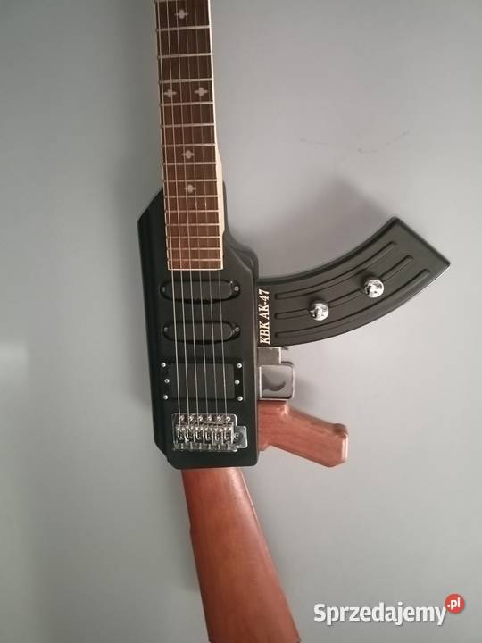 GITARA ELEKTRYCZNA KARABIN KBK AK 47 LUTNICZA Ropczyce