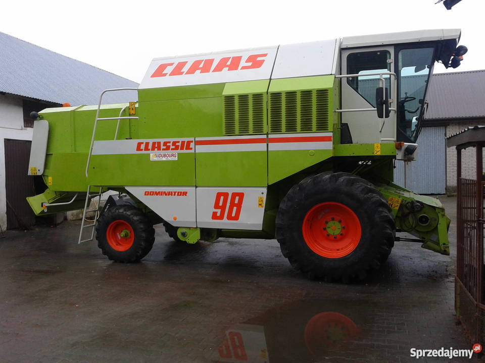 Kombajn zbożowy Claas dominator 98 SL Classic 98 mazowieckie Iwowe