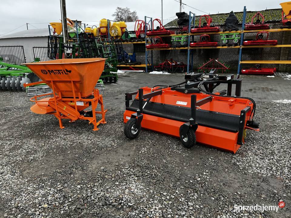 Zamiatarka drogowa piaskarka METALTEChnik 1820m nieuszkodzony Maszyny rolnicze
