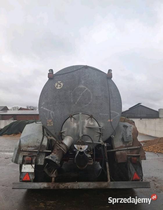 Beczkowóz 14500 litrów nieuszkodzony Pokój