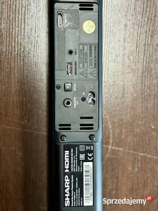Soundbar Sharp HTSBW110 21 180 W czarny Elbląg