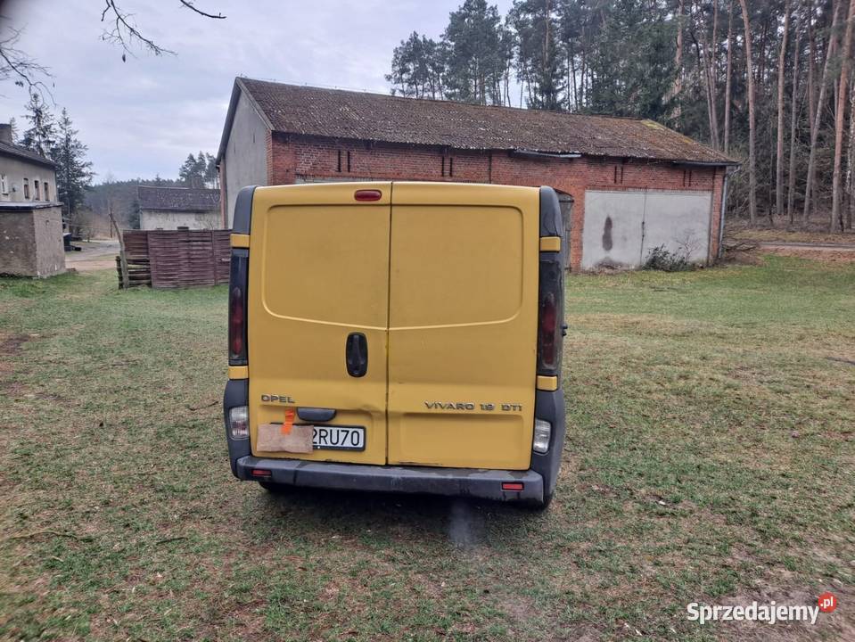 Opel Vivaro 2005 r 19 TDCi 120 wielkopolskie